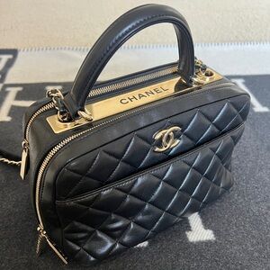 Chanel Bag with top handle and shoulder strap